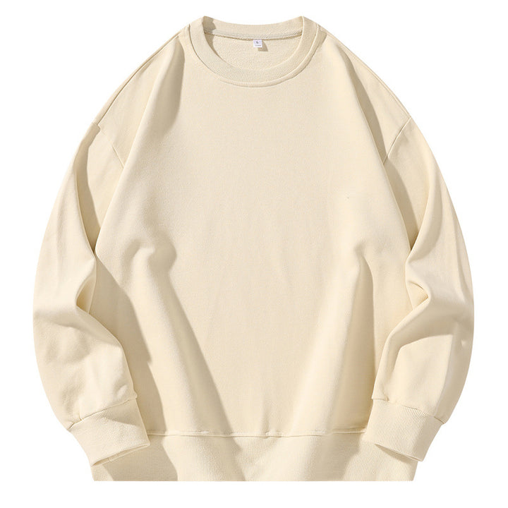 Unisex Oversize Sweatshirt with Round Neck, Dropped Shoulder and Ribbed Hem Mune Fashion