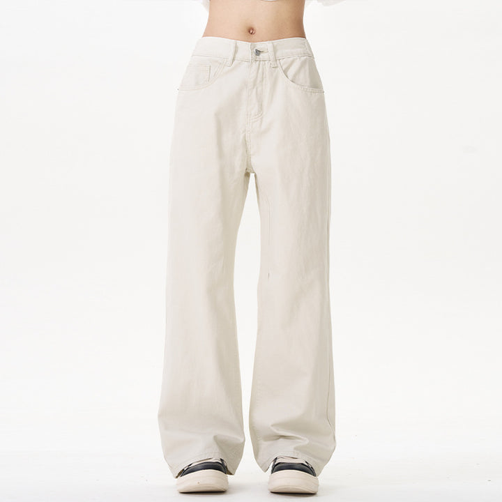Unisex Wide cut chino pants with a low crotch and casual waistband Mune Fashion