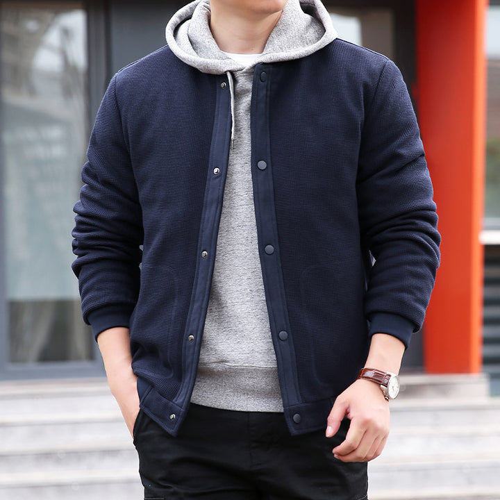 Men's Sporty Hooded Jacket Mune Fashion