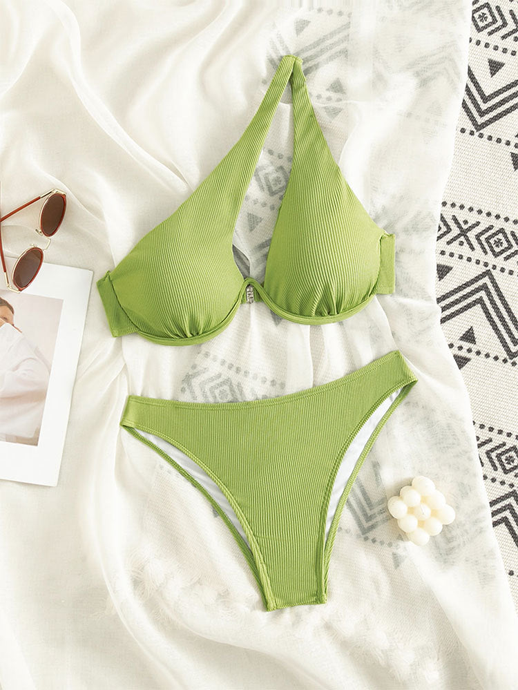 Women’s triangle bikini with innovative cut and high wearing comfort Mune Fashion
