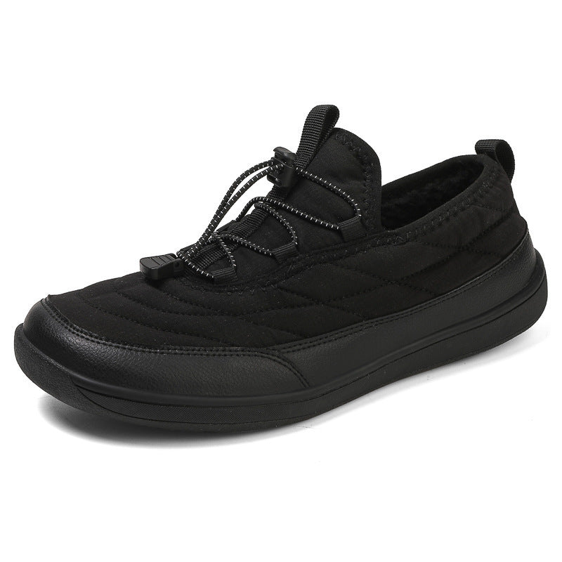 Women's slip-on sneakers with fleece lining and quick-lace closure Mune Fashion