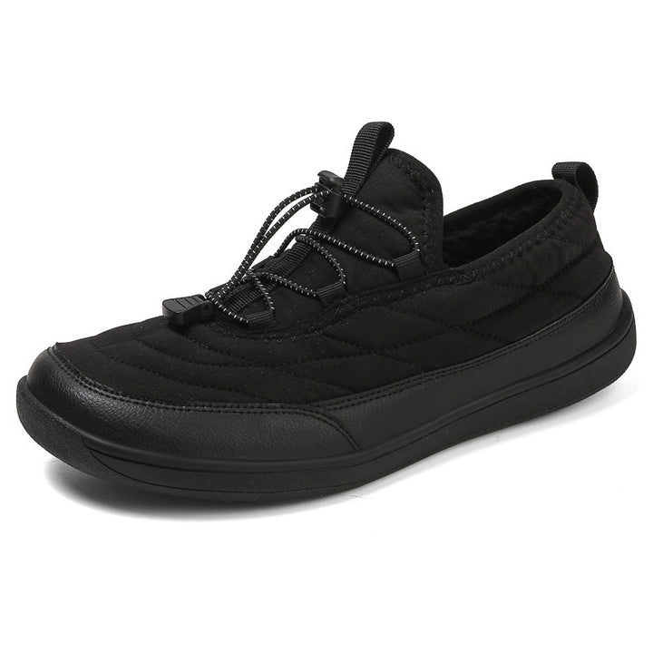 Women's slip-on sneakers with fleece lining and quick-lace closure Mune Fashion