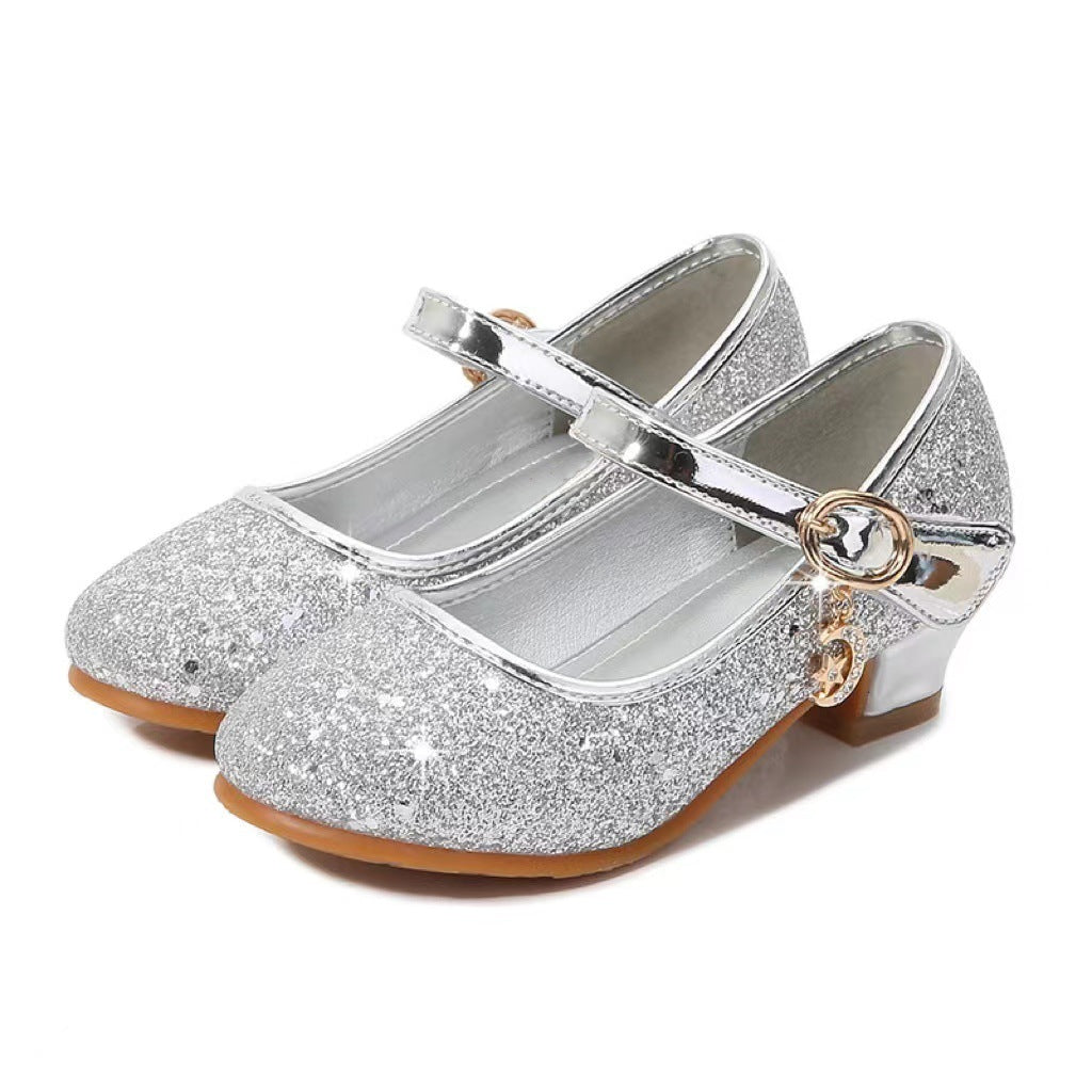 Girls Glamorous Ballerinas with Adjustable Strap Mune Fashion
