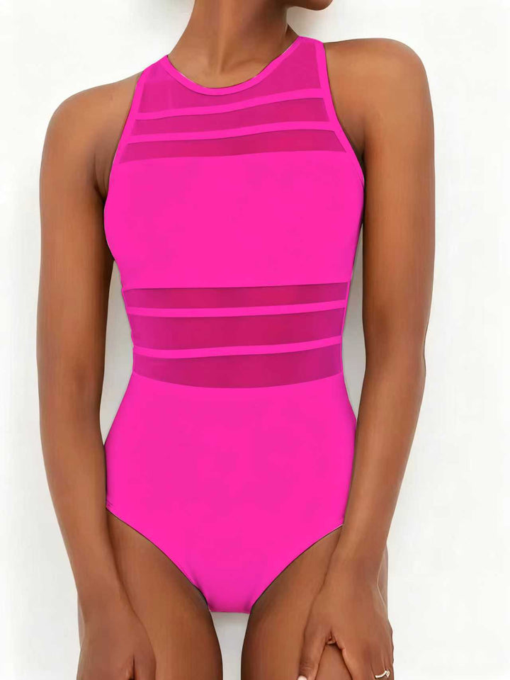Women’s sporty bodysuit with transparent inserts Mune Fashion