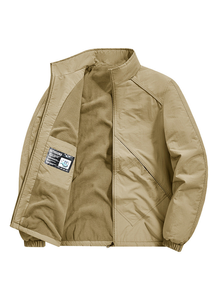 Men's Lightweight Transition Jacket with Fleece Lining Mune Fashion