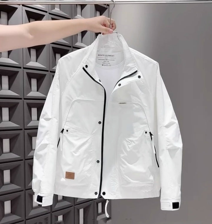 Men's Lightweight Transition Jacket with Functional Pockets Mune Fashion
