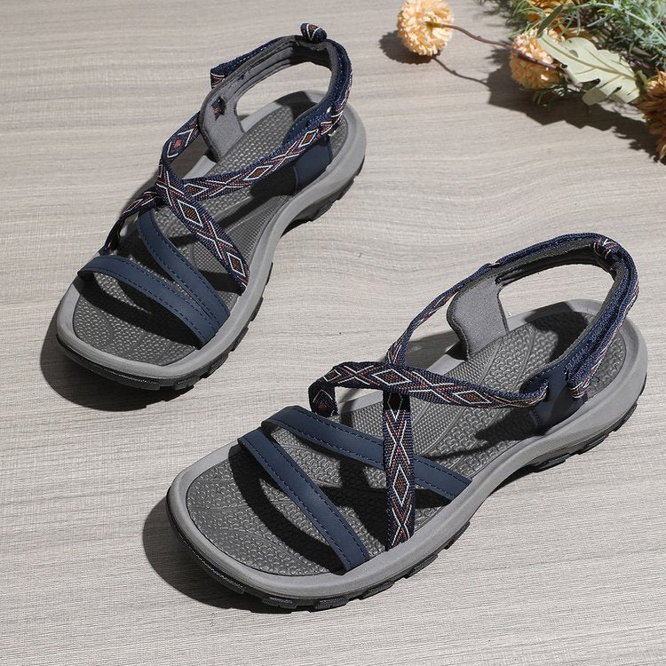 Women's outdoor trekking sandal with padded footbed and non-slip sole Mune Fashion