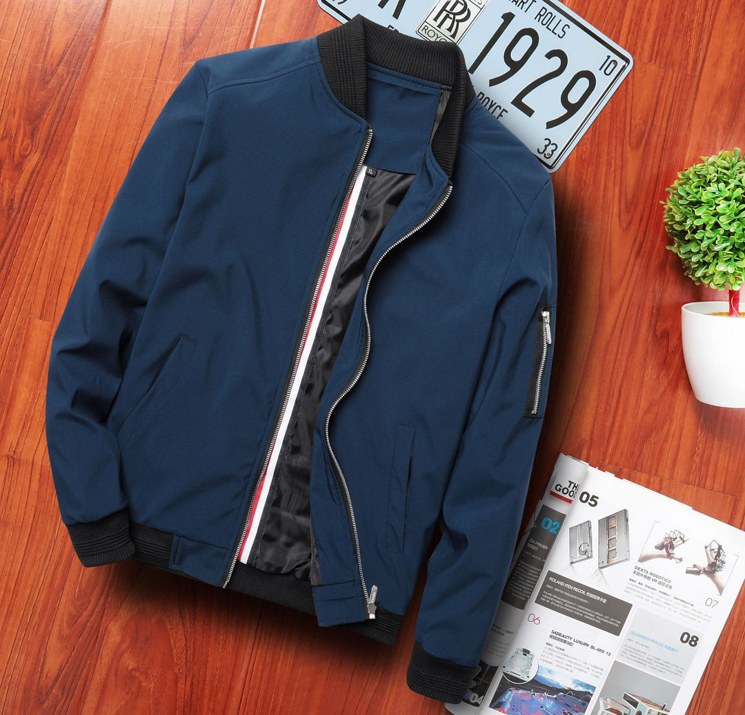 Men's Casual Bomber Jacket Mune Fashion