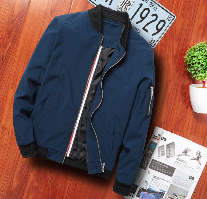 Men's Casual Bomber Jacket Mune Fashion