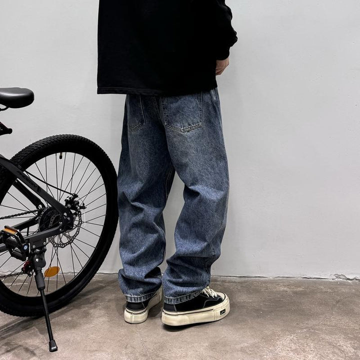 Men's cargo jeans with striking details Mune Fashion