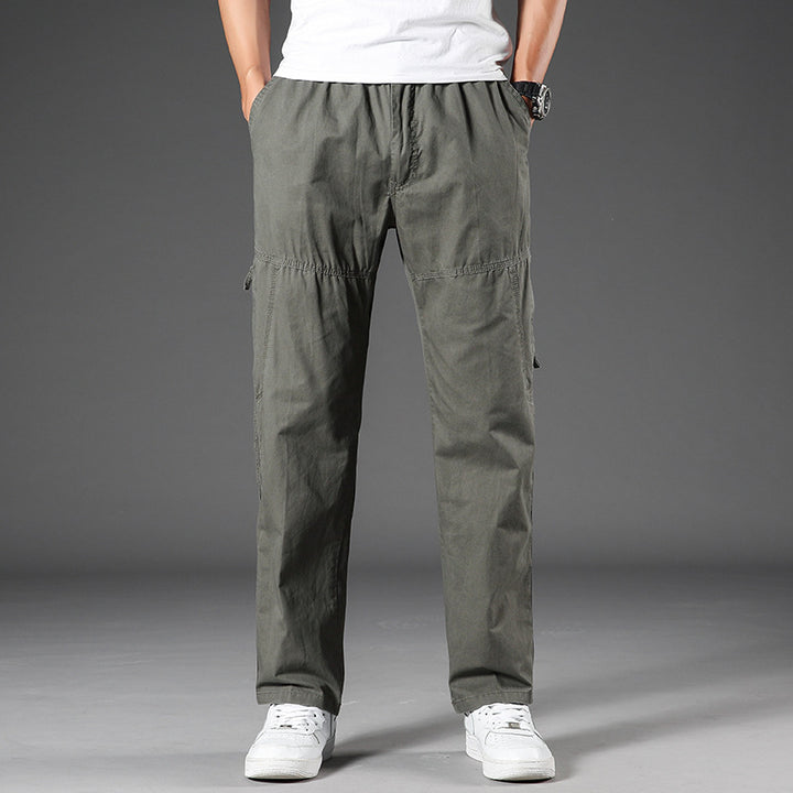 Men's multifunctional cargo pants with elastic waistband Mune Fashion