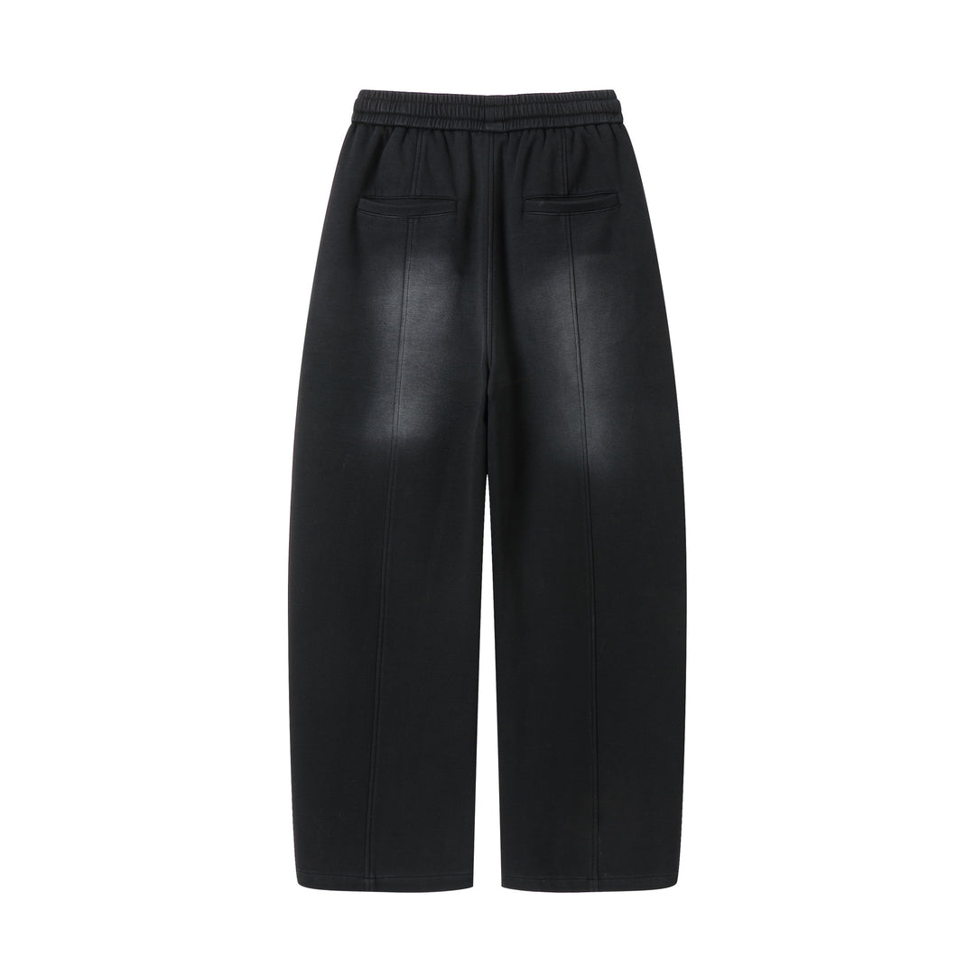 Women's Wide Culotte Sweatpants with High Waist and Drawstring Mune Fashion
