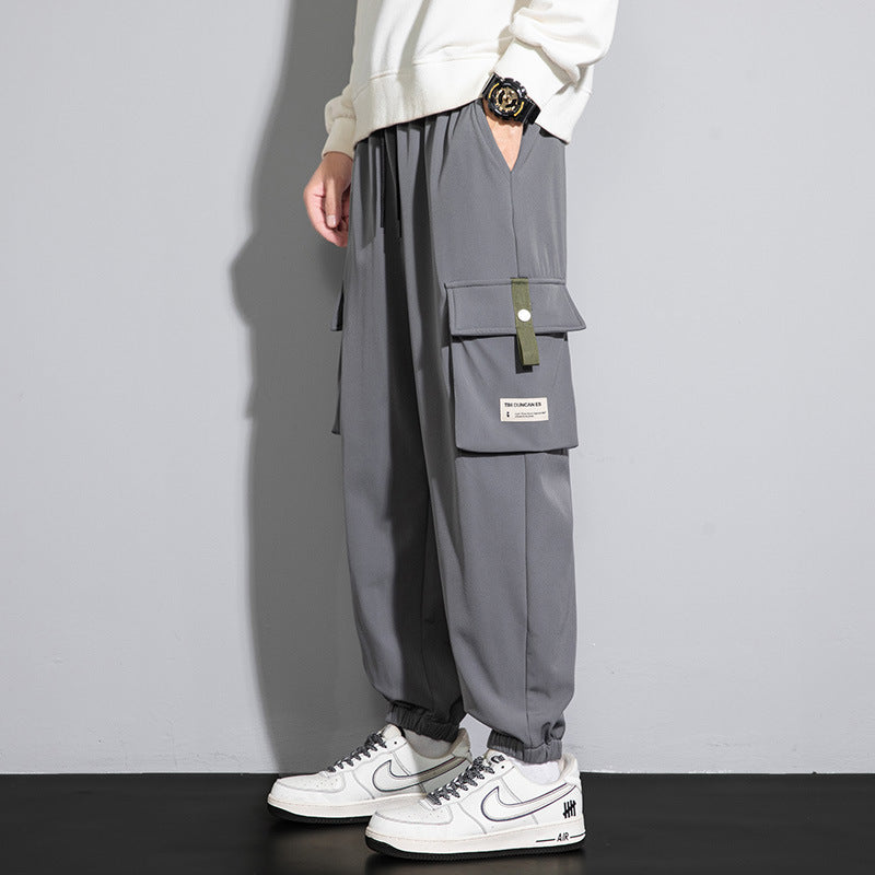 Men's Comfortable Cargo Pants with Multiple Pockets Mune Fashion