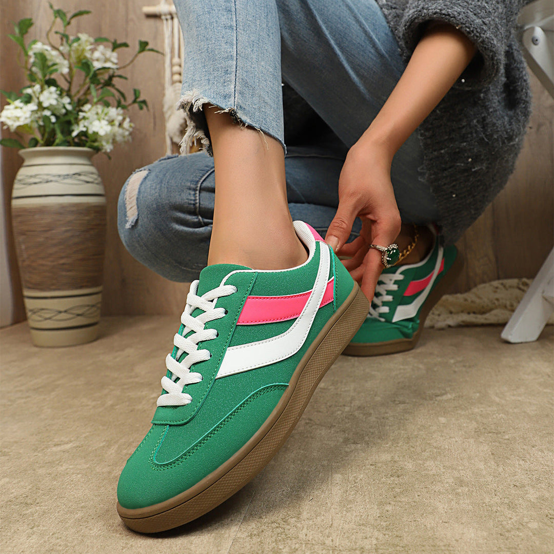Women's sporty sneakers with breathable textile upper and non-slip sole Mune Fashion