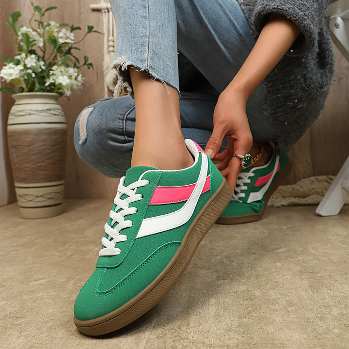Women's sporty sneakers with breathable textile upper and non-slip sole Mune Fashion