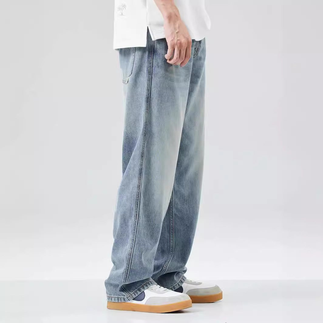 Men's Loose-Fit Jeans with High Waist Mune Fashion