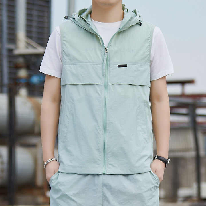 Men's Functional Vest with Hood Mune Fashion