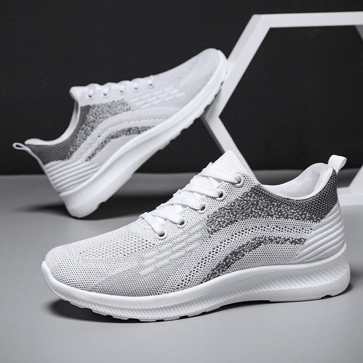 Men's lightweight knit sneakers with sock-like shaft, seamless upper material, and reactive EVA cushioning Mune Fashion