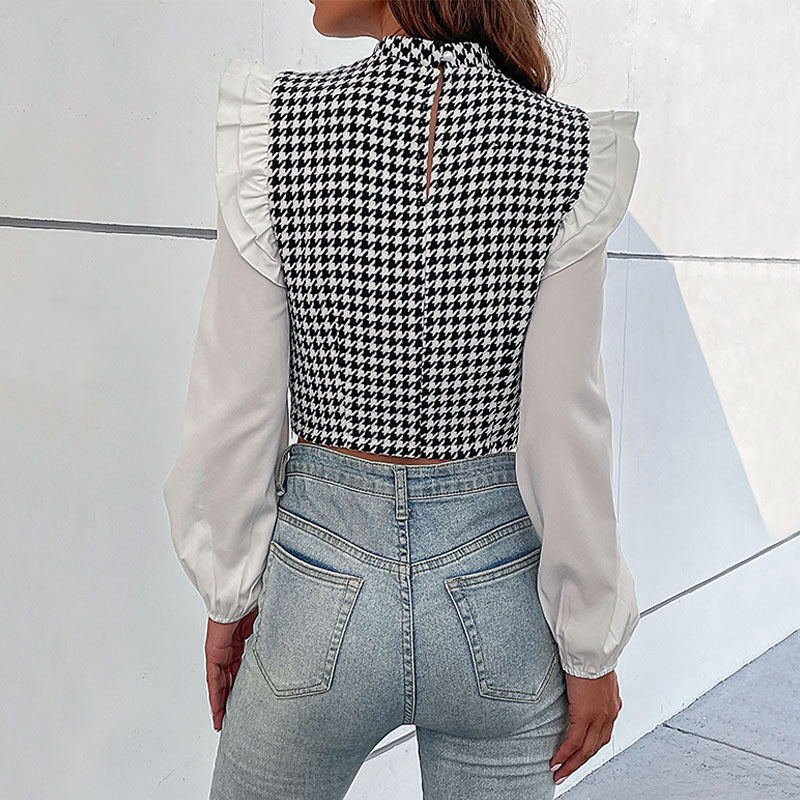 Women’s Stylish Bustier Top with Puff Sleeves Mune Fashion