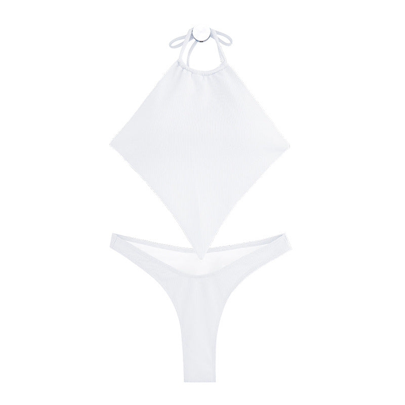 Women’s bikini set with sophisticated wrap top and high-waisted briefs Mune Fashion