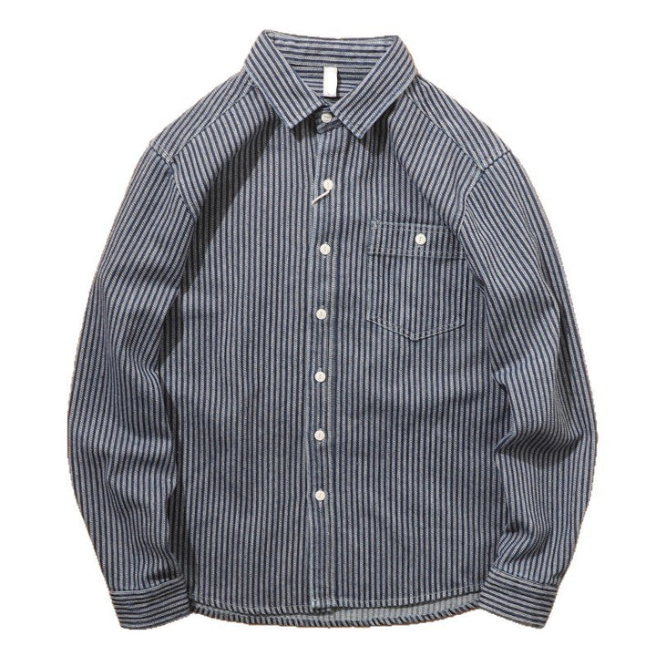 Men's Checkered Shirt Jacket made of Soft Cotton Blend Mune Fashion