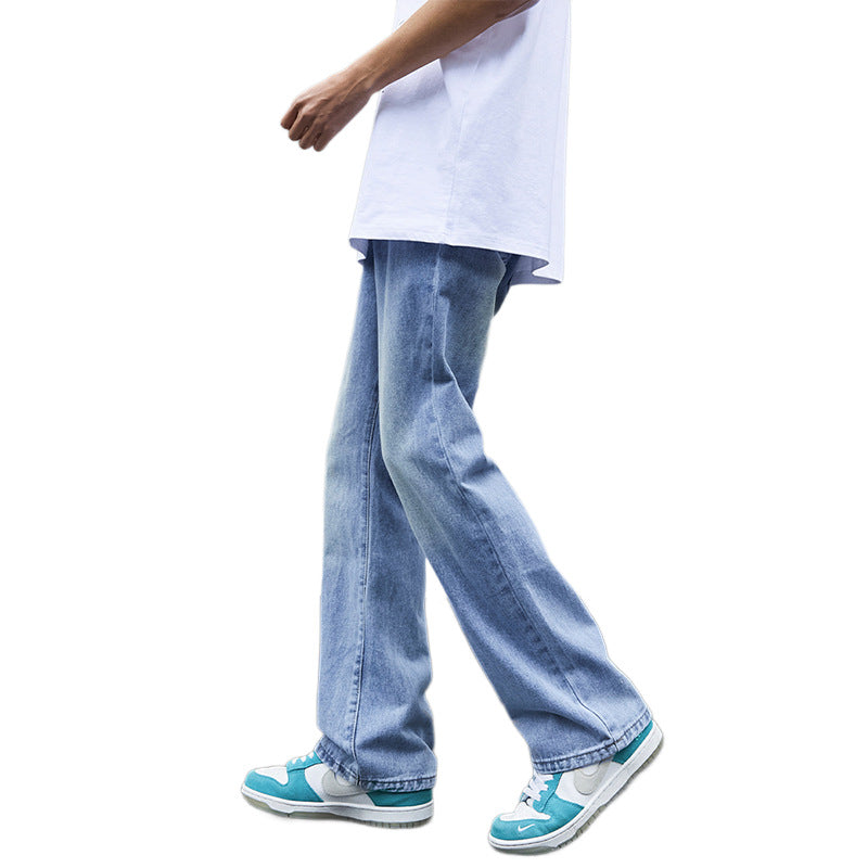 Men's Stylish Wide-Leg Jeans Mune Fashion