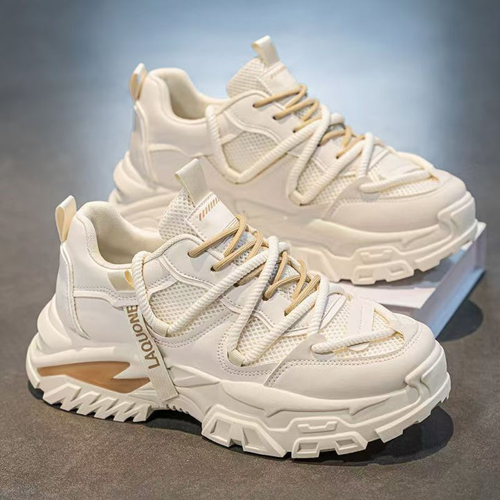 Women's Sporty Sneakers with Robust Profile and Breathable Upper Material Mune Fashion