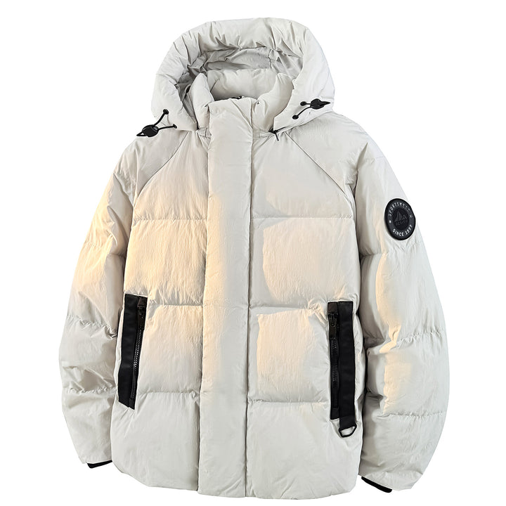 Men's Ultra-Light Padded Jacket with Hood Mune Fashion