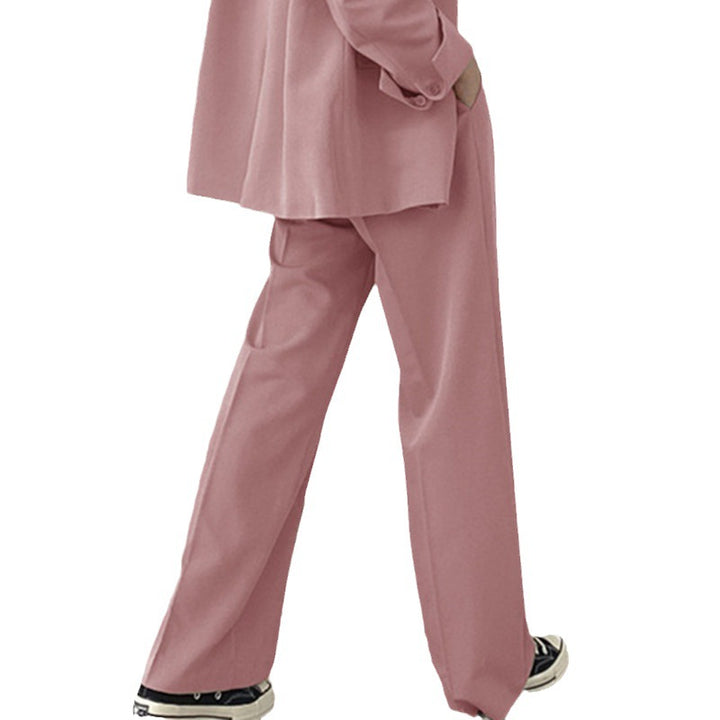 Women Elegant and high-waisted fabric trousers Mune Fashion