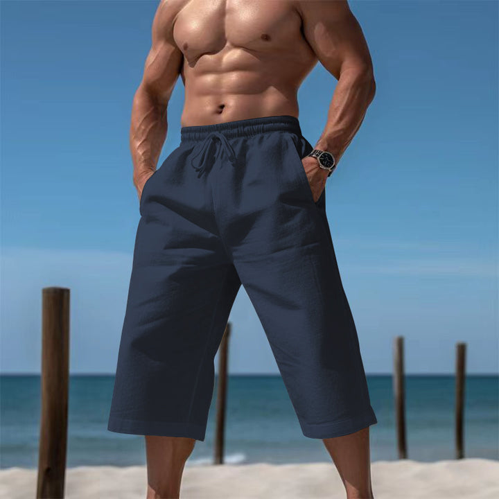 Men's urban summer bermuda in a clear cut with comfort waistband Mune Fashion