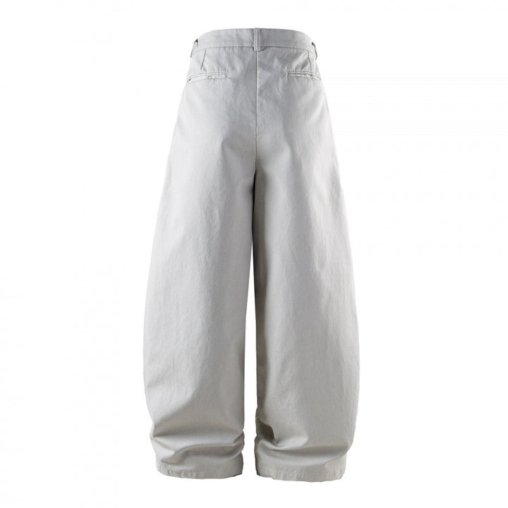 Women's Wide High-Waist Pleated Balloon Pants Mune Fashion