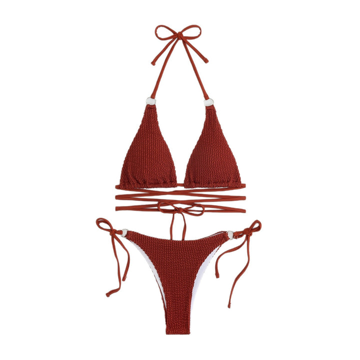 Women's Triangle Bikini Set with Adjustable Straps Mune Fashion