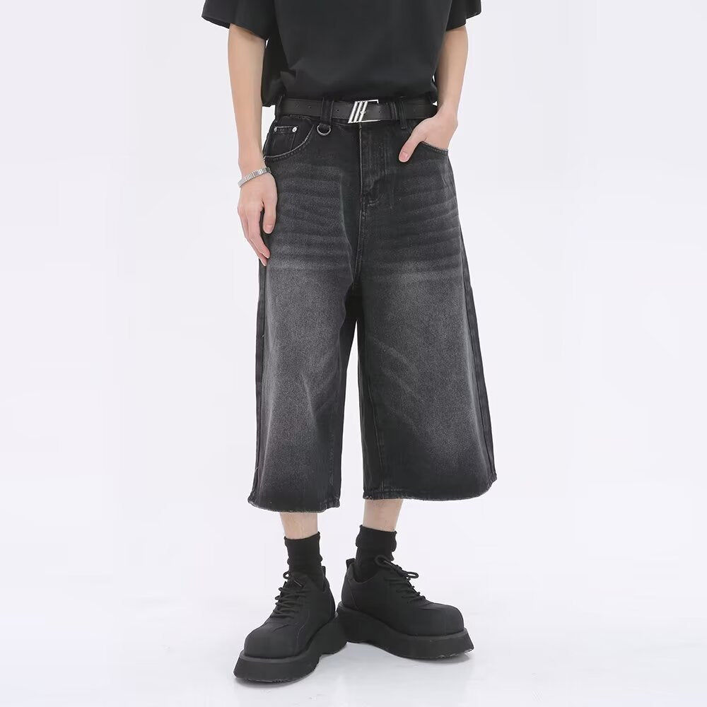 Unisex Fashion Wide Jeans Mune Fashion