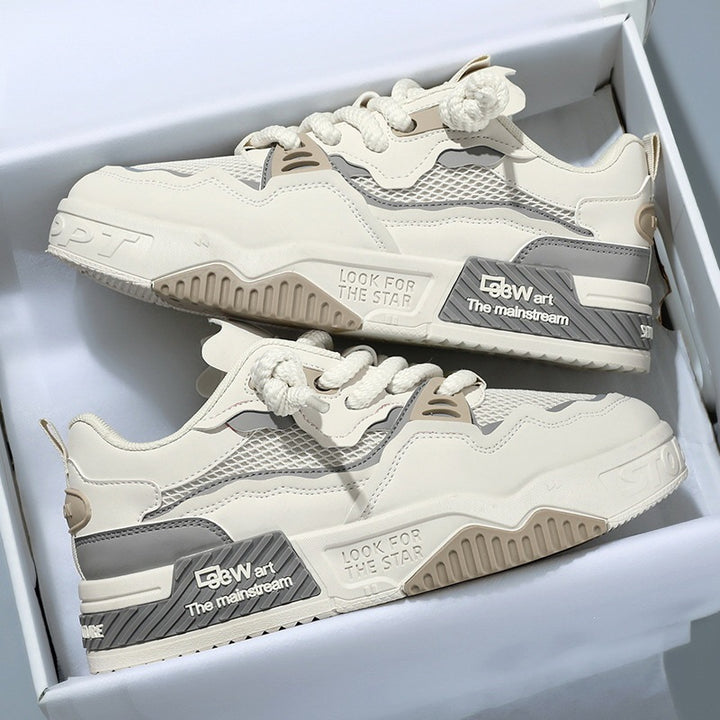 Men's Sporty Sneakers with Cushioned Sole Mune Fashion