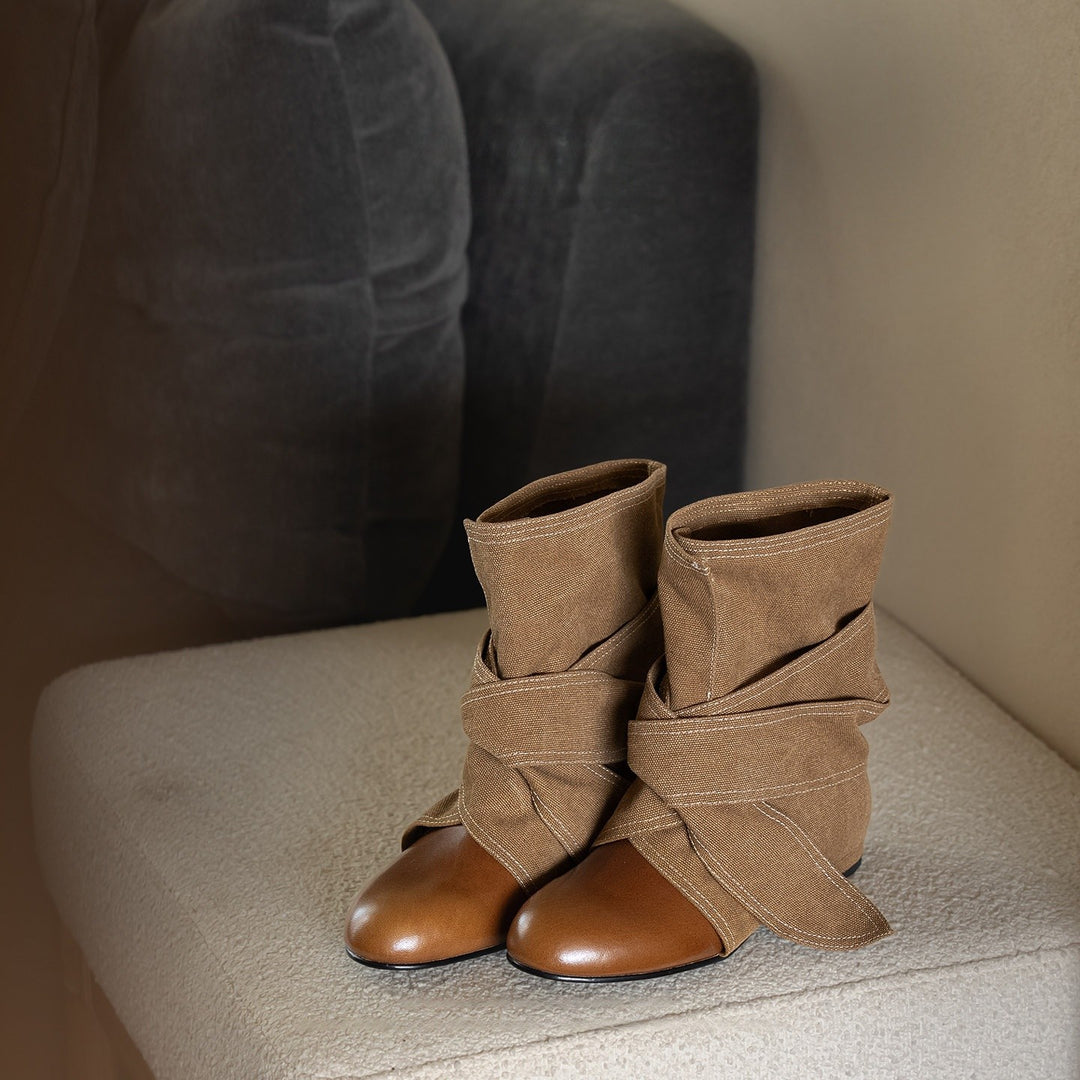 Women's fashionable and elegant soft boots Mune Fashion