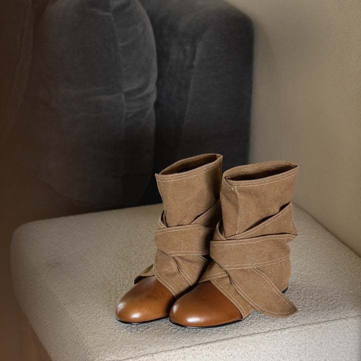 Women's fashionable and elegant soft boots Mune Fashion