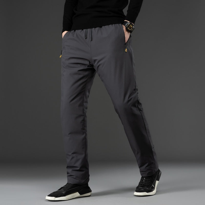 Men's Technical Jogging Pants with High Comfort Waistband, Tapered Cut and Stretch Fabric Mune Fashion