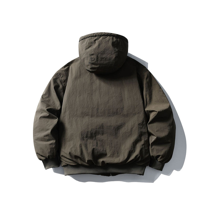 Unisex Boxy padded hoodie with kangaroo pocket and ribbed cuffs Mune Fashion