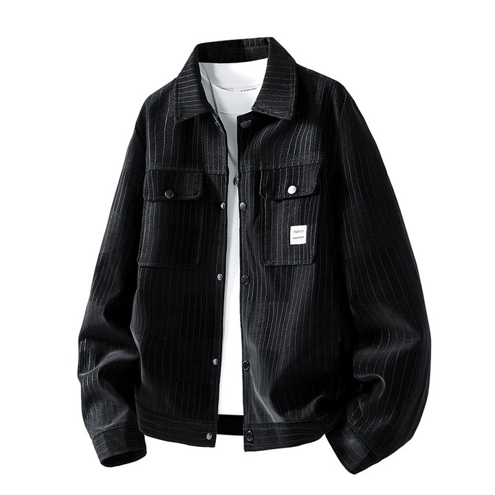 Men's Stylish Jacket with Side Chest Pockets Mune Fashion