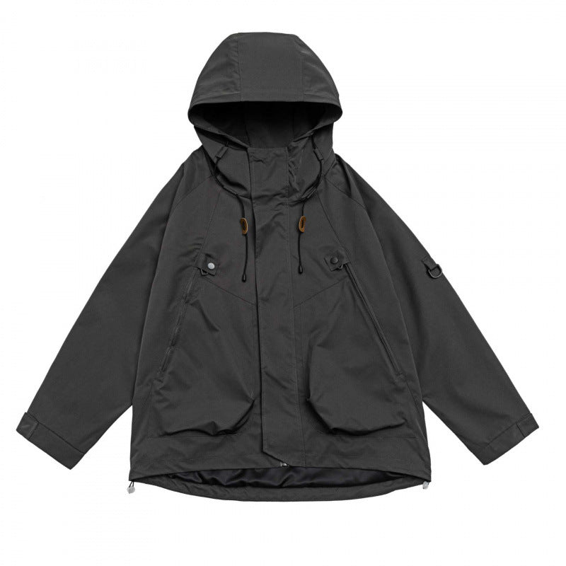 Unisex Oversized Utility Parka with hood, concealed front placket and multifunctional pockets Mune Fashion