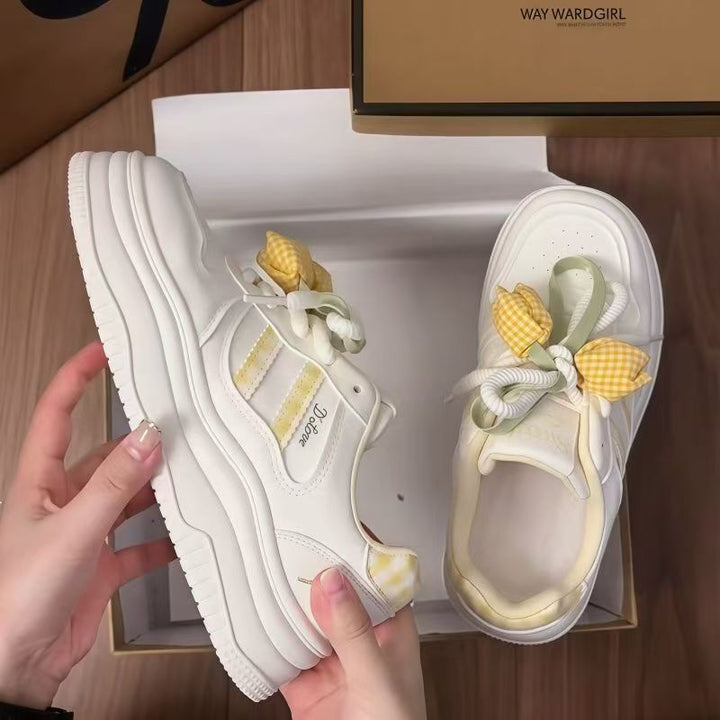 Women Sneakers with playful design and decorative bows from Mune Fashion