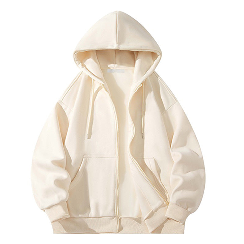 Men's Oversize Zip-Up Hoodie made of heavy sweatshirt quality with kangaroo pockets Mune Fashion