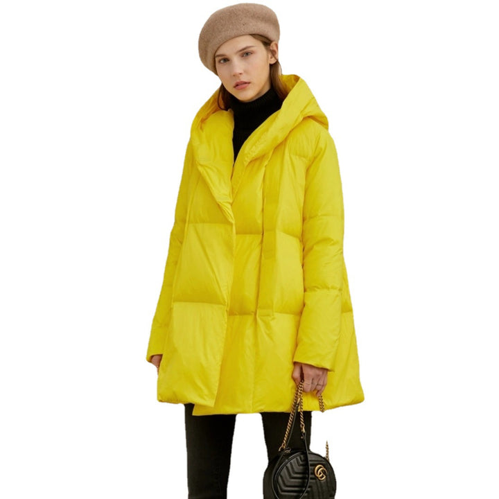 Women Fashionable Oversized Down Jacket Mune Fashion