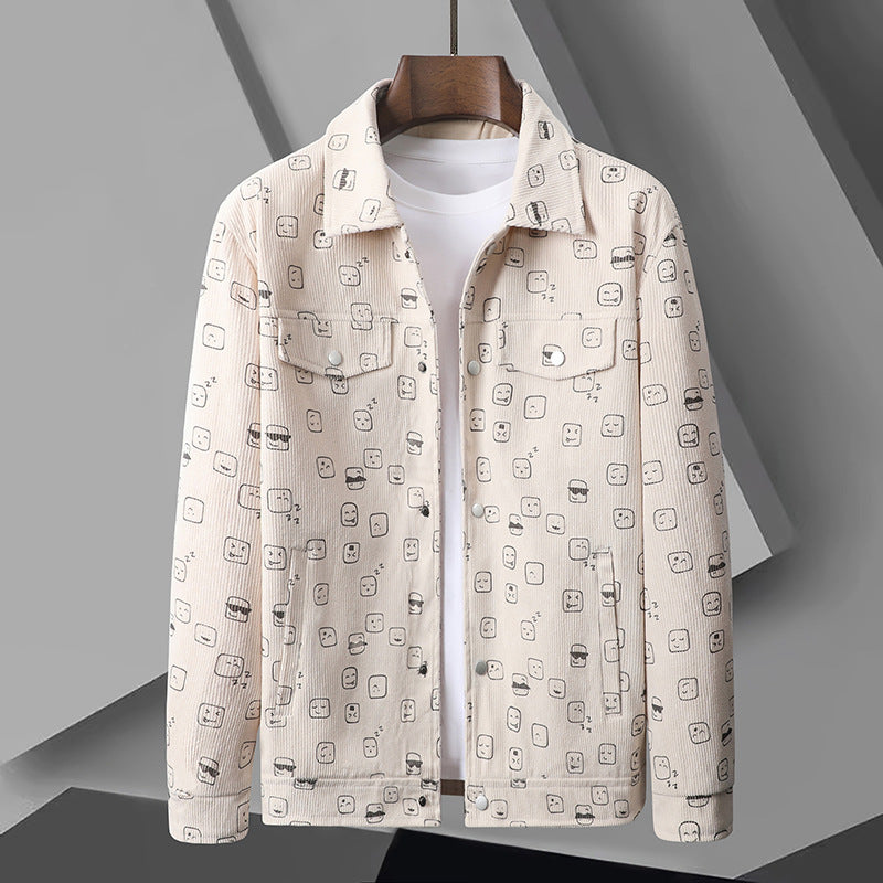 Men's Fashion Utility Jacket with Patch Pockets Mune Fashion