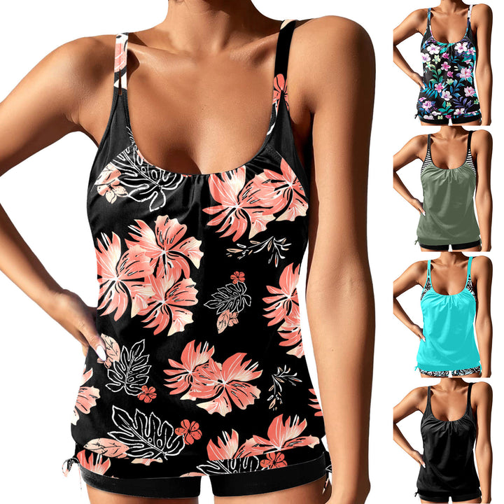 Women's tankini set with feminine design and fashionable accents Mune Fashion