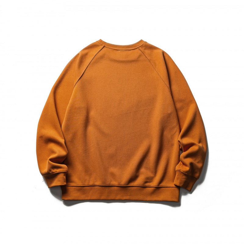 Unisex Oversize Sweatshirt in Collegiate Look with Round Neck and Raglan Sleeves Mune Fashion
