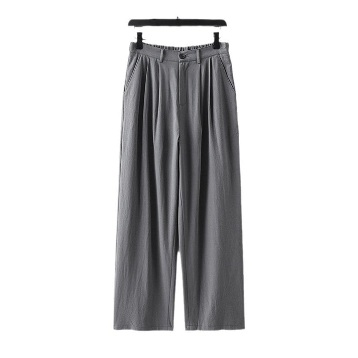 Ladies Wide Pleat Trousers with High Waist Mune Fashion