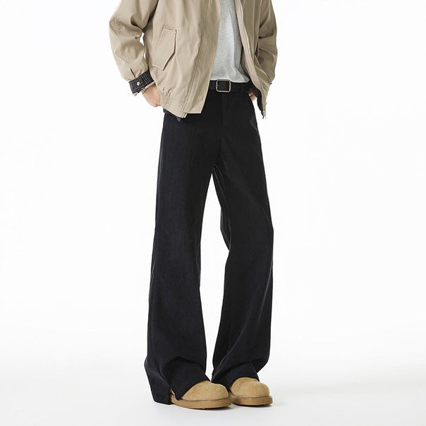 Mune | Men's Wide-Cut Leisure Pants made of high-quality material with elastic waistband