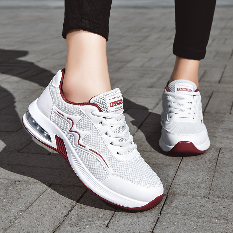 Women's city walking sneaker with visible heel air chamber and ergonomic EVA cushioning Mune Fashion