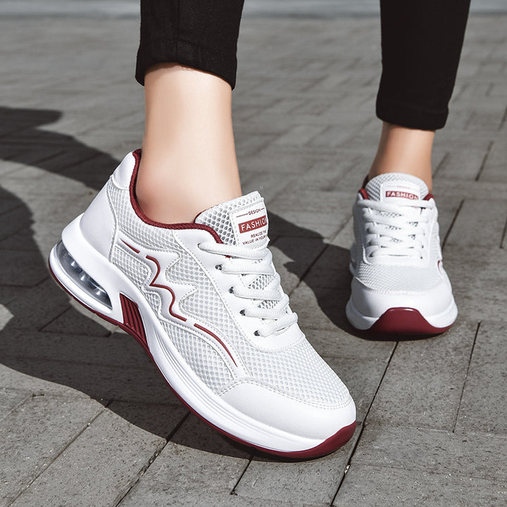 Women's city walking sneaker with visible heel air chamber and ergonomic EVA cushioning Mune Fashion